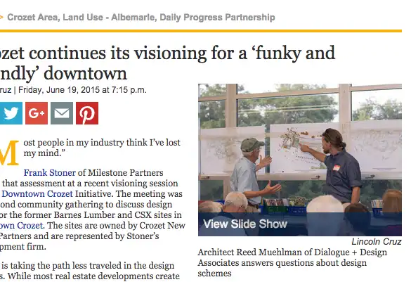 Downtown Crozet Initiative- A Vision for Barnes Lumber